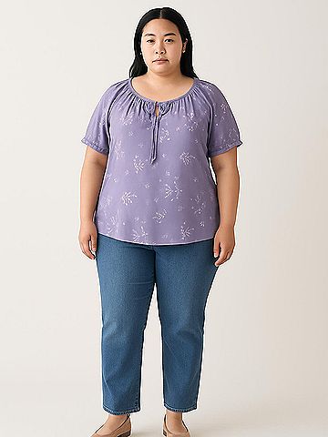 Papermoon Short Sleeve Blouse (view 2)