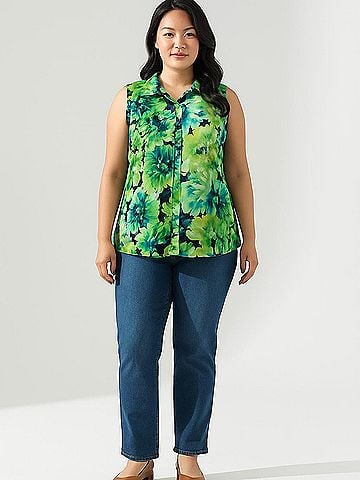 DressBarn Sleeveless Blouse (view 2)