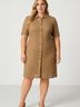 W by Worth Tan Casual Dress Size 10 - photo 2