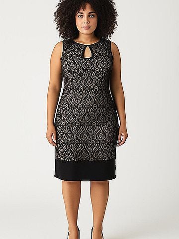 R&M Richards Cocktail Dress (view 2)