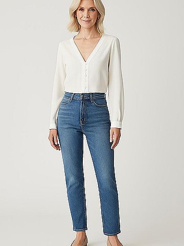 Superdown Long Sleeve Blouse (view 2)