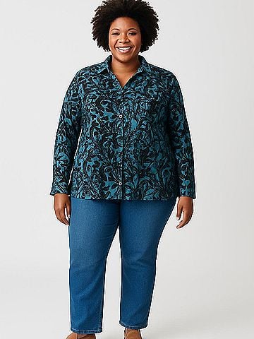Apt. 9 Long Sleeve Blouse (view 2)