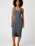 Sundry Solid Gray Casual Dress Size 0 - photo 2