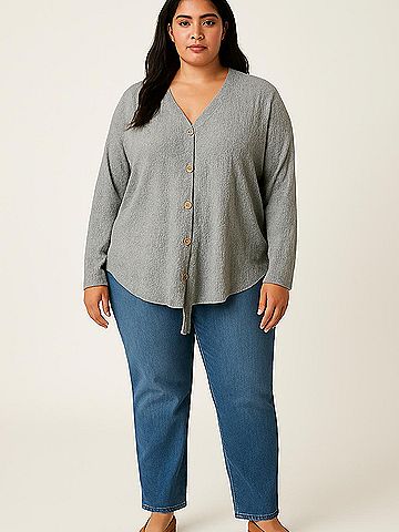 emerald Long Sleeve Blouse (view 2)