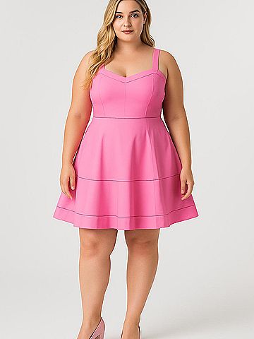 Elizabeth and James Cocktail Dress (view 2)