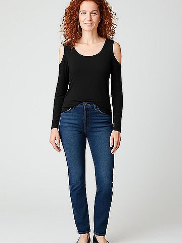 Feel The Piece Long Sleeve Top (view 2)