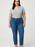 Ambiance Gray Short Sleeve Top Size 3X - photo 2
