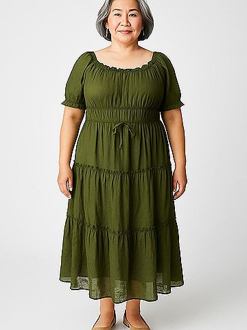 Scarlet Darkness Casual Dress (view 2)