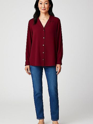 Liz Baker Long Sleeve Blouse (view 2)