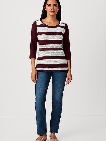 Hanna Andersson 3/4 Sleeve Top (view 2)