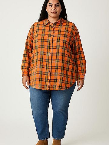 Shein Curve 3/4 Sleeve Blouse (view 2)
