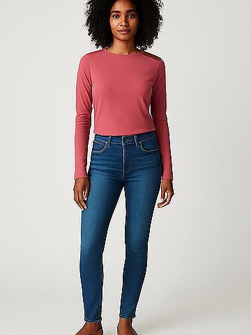 Lauren Jeans Co. Long Sleeve Top (view 2)
