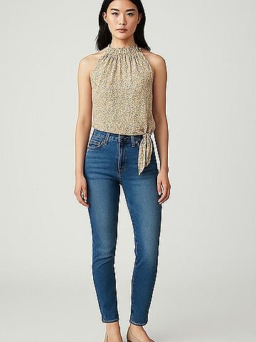 Sienna Sky Sleeveless Blouse (view 2)