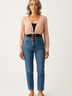 NBD Tan Long Sleeve Blouse Size S - photo 2