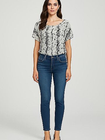 Allison Joy Short Sleeve Blouse (view 2)