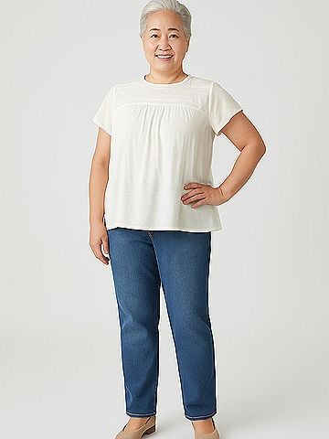 Ella Moss Short Sleeve Blouse (view 2)