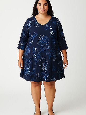 Roz & Ali Casual Dress (view 2)