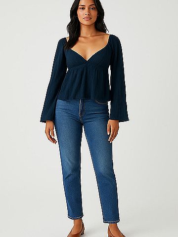 Princess Polly Long Sleeve Blouse (view 2)