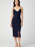Likely Solid Blue Cocktail Dress Size 2 - photo 2
