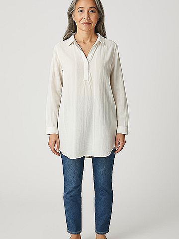 Carve Designs Long Sleeve Blouse (view 2)