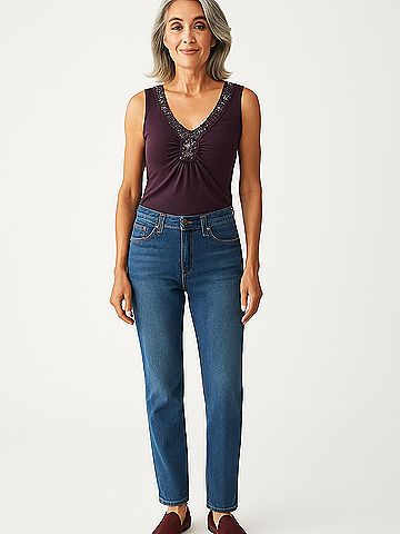 Cache Sleeveless Top (view 2)