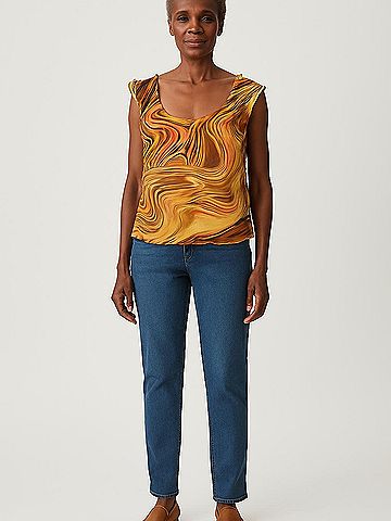 Escada Sleeveless Silk Top (view 2)