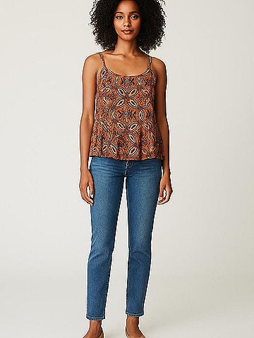 Melrose and Market Sleeveless Top (view 2)