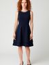Taylor Solid Blue Cocktail Dress Size 8 - photo 2