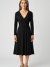 New York & Company Solid Black Cocktail Dress Size XS - photo 2