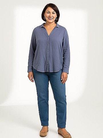 Cloth & Stone Long Sleeve Blouse (view 2)