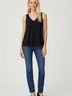 Ann Taylor LOFT Outlet 100% Rayon Black Sleeveless Blouse Size S - photo 2