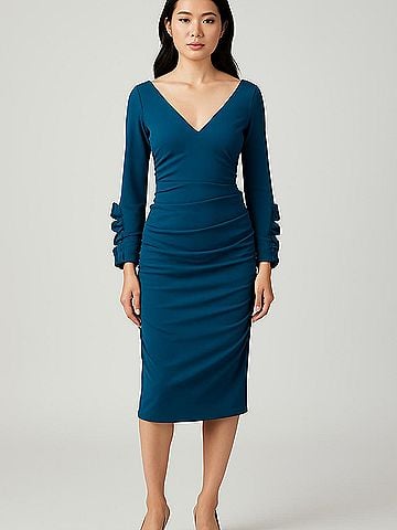Belle Badgley Mischka Cocktail Dress (view 2)