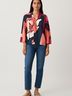 Tanya Taylor 100% Polyester Color Block Pink 3/4 Sleeve Blouse Size S - photo 2