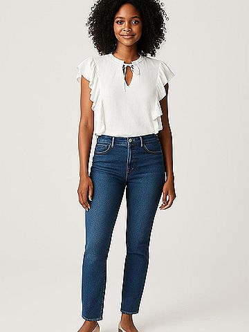 Central Park West Short Sleeve Blouse (view 2)