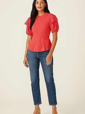 Ted Baker London Short Sleeve Blouse (view 2)