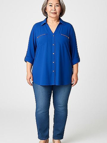 Alyx 3/4 Sleeve Blouse (view 2)
