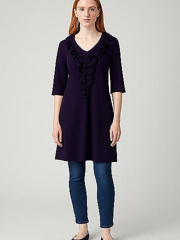 Emma & Michele 3/4 Sleeve Top (view 2)