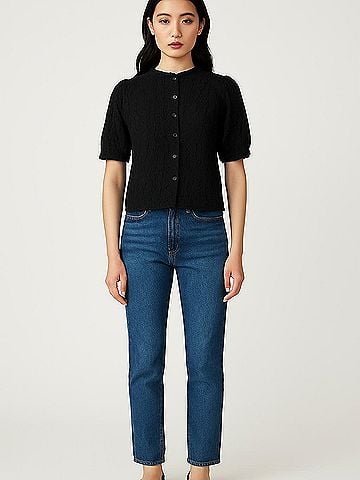 Ann Taylor Short Sleeve Blouse (view 2)