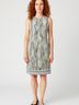 J.Crew Chevron-herringbone Gray Casual Dress Size 6 - photo 2