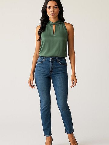Velvet Heart Sleeveless Blouse (view 2)