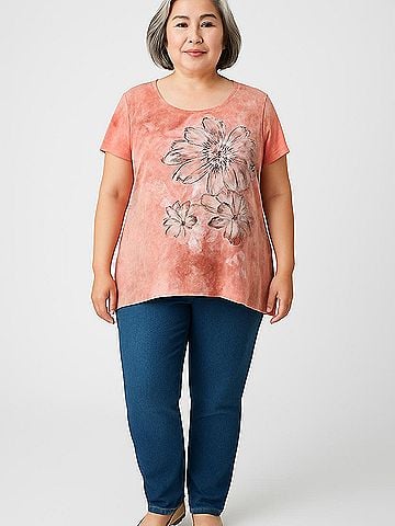 DressBarn Short Sleeve Top (view 2)