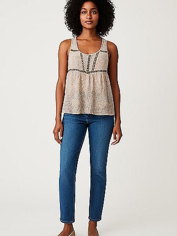 Ecote Sleeveless Blouse (view 2)
