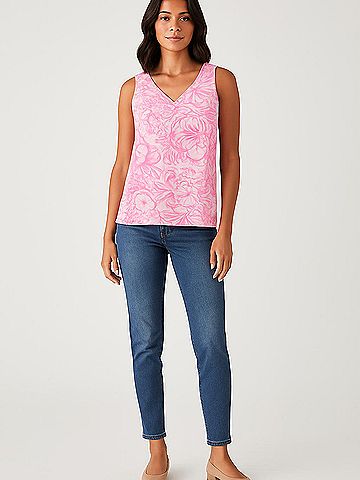 Lilly Pulitzer Sleeveless Blouse (view 2)