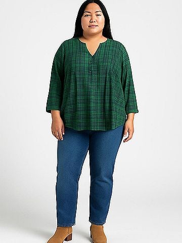 Collection 3/4 Sleeve Blouse (view 2)