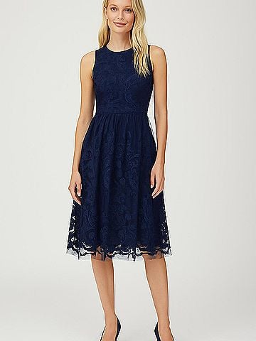Belle Badgley Mischka Cocktail Dress (view 2)