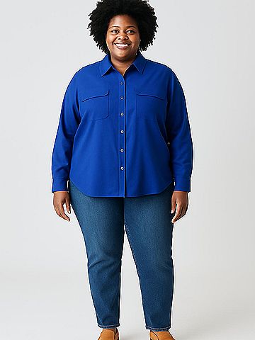 Central Park West Long Sleeve Blouse (view 2)