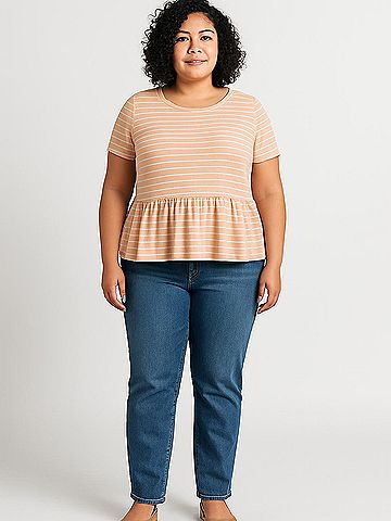 LC Lauren Conrad Short Sleeve Top (view 2)