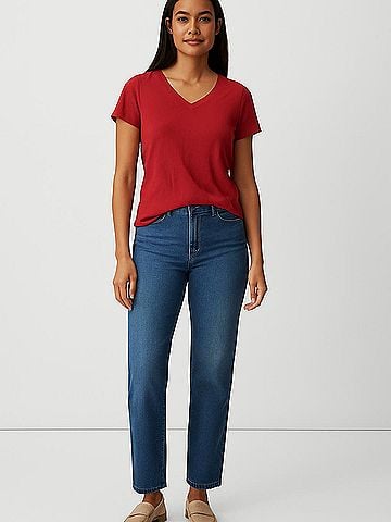 Cloth & Stone Short Sleeve Top (view 2)