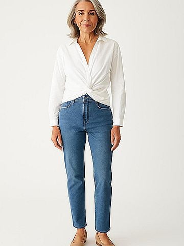Sunday in Brooklyn Long Sleeve Blouse (view 2)