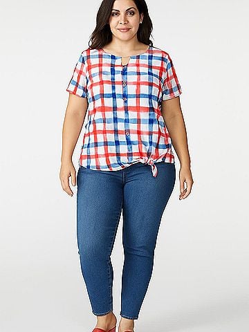 Allison Daley Short Sleeve Blouse (view 2)